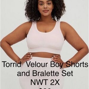Bralette and Boy Shorts